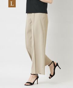 TO BE CHIC (大きいサイズ) / トゥー ビー シック (オオキイサイズ) その他パンツ | 【L】フルダルストレッチ ワイドパンツ