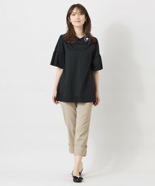 TO BE CHIC (大きいサイズ) / トゥー ビー シック (オオキイサイズ) その他パンツ | 【L】フルダルストレッチ スリムパンツ | 詳細3