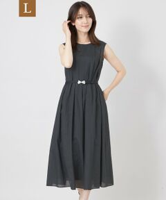 TO BE CHIC (大きいサイズ) / トゥー ビー シック (オオキイサイズ) ロング・マキシ丈ワンピース | 【L】エアリーローンドレープワンピース