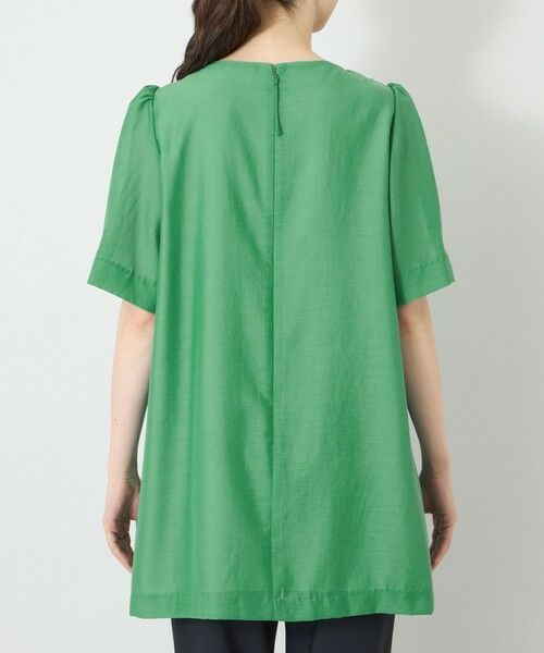 TO BE CHIC (大きいサイズ) / トゥー ビー シック (オオキイサイズ) その他トップス | 【L】パールアクセント タックフリルブラウス | 詳細5