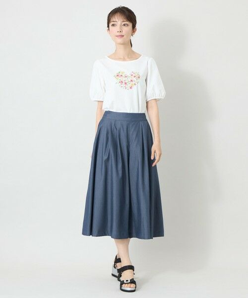 TO BE CHIC (大きいサイズ) / トゥー ビー シック (オオキイサイズ) その他トップス | 【L】ブロッサムハートグラフィック プルオーバー | 詳細1