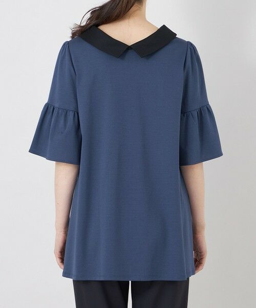 TO BE CHIC (大きいサイズ) / トゥー ビー シック (オオキイサイズ) その他トップス | 【L】ハイゲージコットン デザインネックチュニック | 詳細6