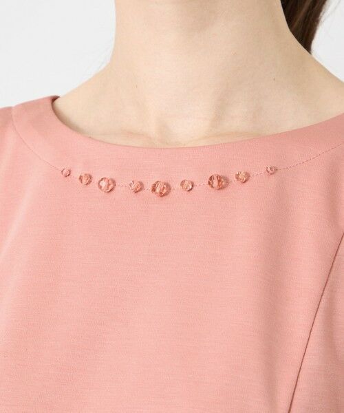 TO BE CHIC (大きいサイズ) / トゥー ビー シック (オオキイサイズ) その他トップス | 【L】フロントビジュー カットソーチュニック | 詳細8