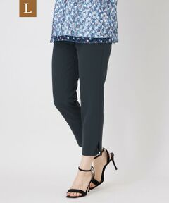 TO BE CHIC (大きいサイズ) / トゥー ビー シック (オオキイサイズ) その他パンツ | 【L】サイドスリットリボン スリムパンツ