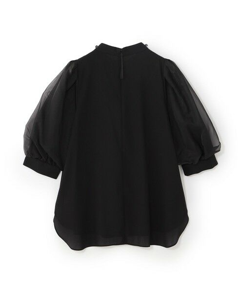 TO BE CHIC (大きいサイズ) / トゥー ビー シック (オオキイサイズ) その他トップス | 【L】シアースリーブ ボウタイブラウス | 詳細1