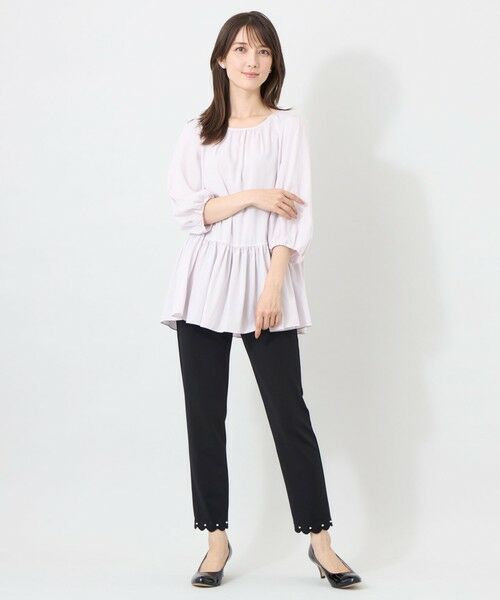 TO BE CHIC (大きいサイズ) / トゥー ビー シック (オオキイサイズ) その他トップス | 【L】ギャザーデザイン チュニックブラウス | 詳細3