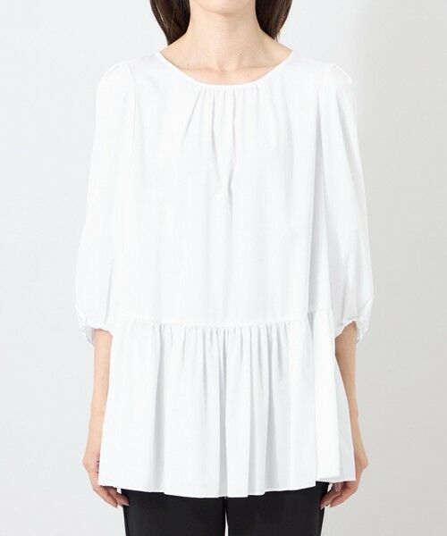 TO BE CHIC (大きいサイズ) / トゥー ビー シック (オオキイサイズ) その他トップス | 【L】ギャザーデザイン チュニックブラウス | 詳細4