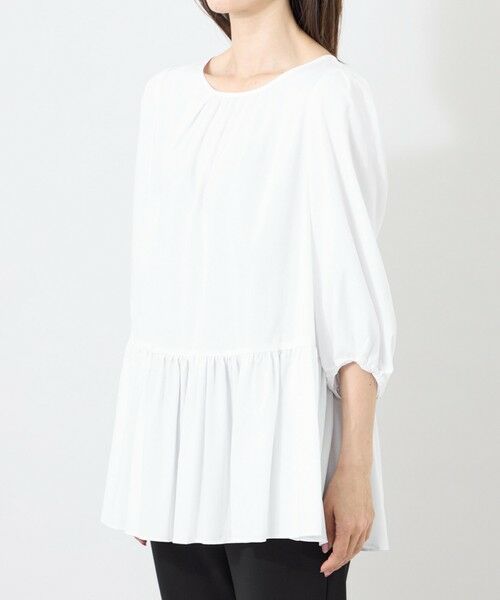 TO BE CHIC (大きいサイズ) / トゥー ビー シック (オオキイサイズ) その他トップス | 【L】ギャザーデザイン チュニックブラウス | 詳細5