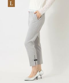 TO BE CHIC (大きいサイズ) / トゥー ビー シック (オオキイサイズ) その他パンツ | 【L】ウールライクストレッチ スリムパンツ