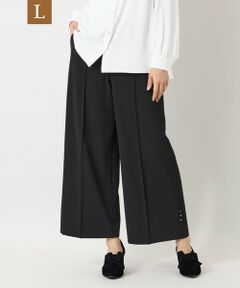 TO BE CHIC (大きいサイズ) / トゥー ビー シック (オオキイサイズ) その他パンツ | 【L】ウールライクストレッチ ワイドパンツ