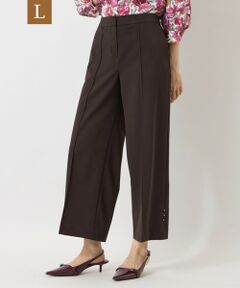 TO BE CHIC (大きいサイズ) / トゥー ビー シック (オオキイサイズ) その他パンツ | 【L】ウールライクストレッチ ワイドパンツ