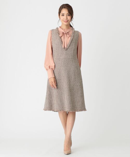 セール リボンリリーワンピース ロング マキシ丈ワンピース To Be Chic トゥー ビー シック ファッション通販 タカシマヤファッションスクエア