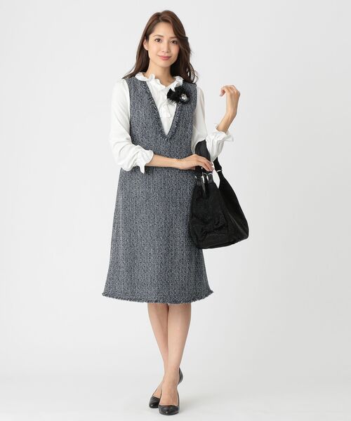 セール リボンリリーワンピース ロング マキシ丈ワンピース To Be Chic トゥー ビー シック ファッション通販 タカシマヤファッションスクエア