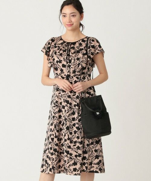 セール シルエットプリントワンピース ロング マキシ丈ワンピース To Be Chic トゥー ビー シック ファッション通販 タカシマヤファッションスクエア