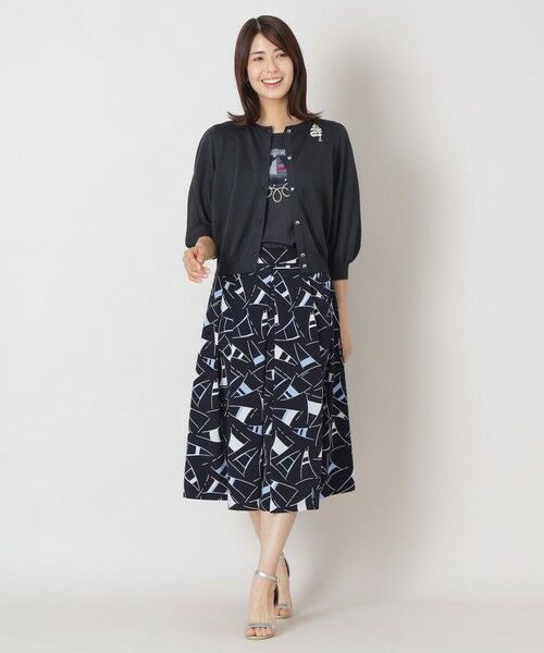 TO BE CHIC / トゥー ビー シック ブルゾン | シアー ニットカーディガン | 詳細4