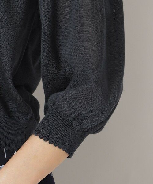 TO BE CHIC / トゥー ビー シック ブルゾン | シアー ニットカーディガン | 詳細8