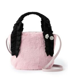 TO BE CHIC / トゥー ビー シック メッセンジャーバッグ・ウエストポーチ | フェイクファーフリル ミニバッグ