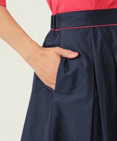 TO BE CHIC / トゥー ビー シック ロング・マキシ丈スカート | パネルフラワー刺繍 スカート | 詳細5