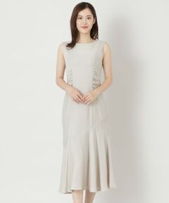 【WEB限定】【Shiina Yamamotoコラボ】リネンミックスノースリーブ ワンピース