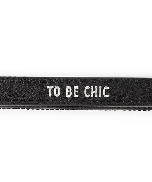 TO BE CHIC / トゥー ビー シック ベルト・サスペンダー | パールバックルグログラン アジャストベルト | 詳細5