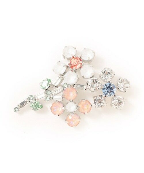 TO BE CHIC / トゥー ビー シック ネックレス・ペンダント・チョーカー | フロストビジューフラワーブローチ | 詳細4