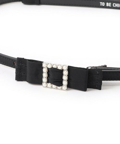 TO BE CHIC / トゥー ビー シック ベルト・サスペンダー | リボンアジャストベルト | 詳細3