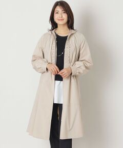 TO BE CHIC / トゥー ビー シック その他アウター | フーデッドティアード コート