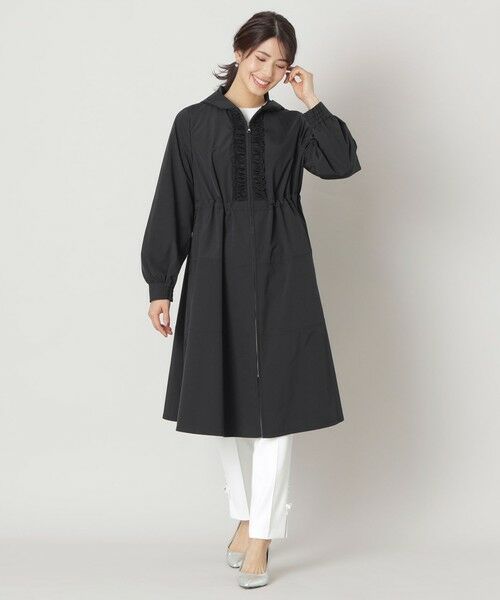 TO BE CHIC / トゥー ビー シック その他アウター | フーデッドティアード コート | 詳細1