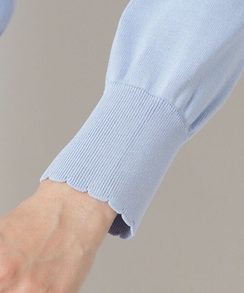 TO BE CHIC / トゥー ビー シック ブルゾン | レインボーツイードコンビ ニットブルゾン | 詳細6