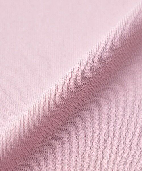 TO BE CHIC / トゥー ビー シック ブルゾン | レーヨンナイロン フリルフーディー ニット | 詳細12