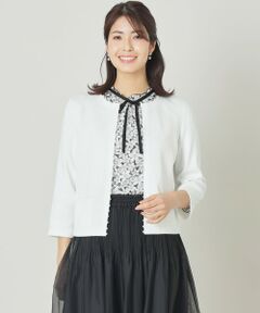 TO BE CHIC / トゥー ビー シック ブルゾン | パールニット カーディガン