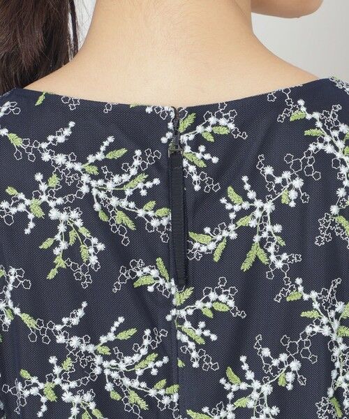 TO BE CHIC / トゥー ビー シック ロング・マキシ丈ワンピース | ミモザチュールフィット&フレア ドレス | 詳細7