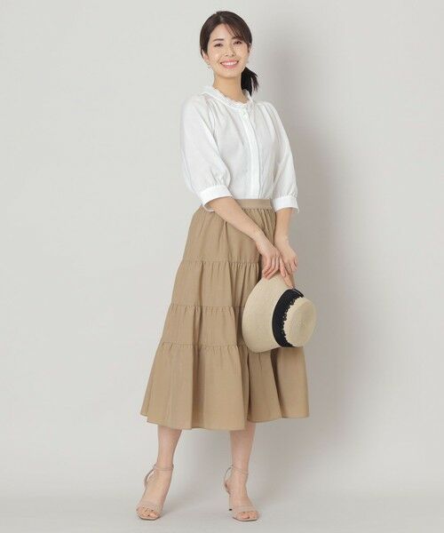 TO BE CHIC / トゥー ビー シック シャツ・ブラウス | ブライトクロス アイレットレースブラウス | 詳細1