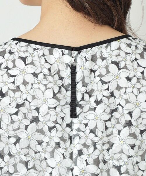 TO BE CHIC / トゥー ビー シック シャツ・ブラウス | ジャスミンプリントリボン チュニック | 詳細7