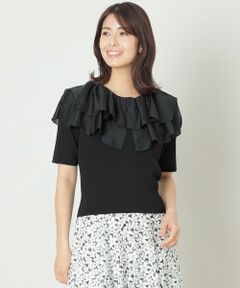 TO BE CHIC / トゥー ビー シック ニット・セーター | ケープカラー コンビニット