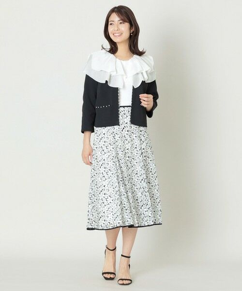 TO BE CHIC / トゥー ビー シック ニット・セーター | ケープカラー コンビニット | 詳細2