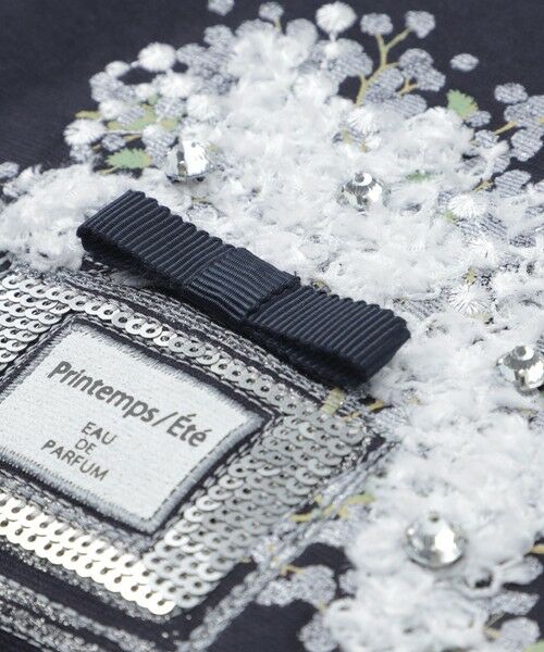 TO BE CHIC / トゥー ビー シック カットソー | ミモザパフュームモチーフ カットソー | 詳細7