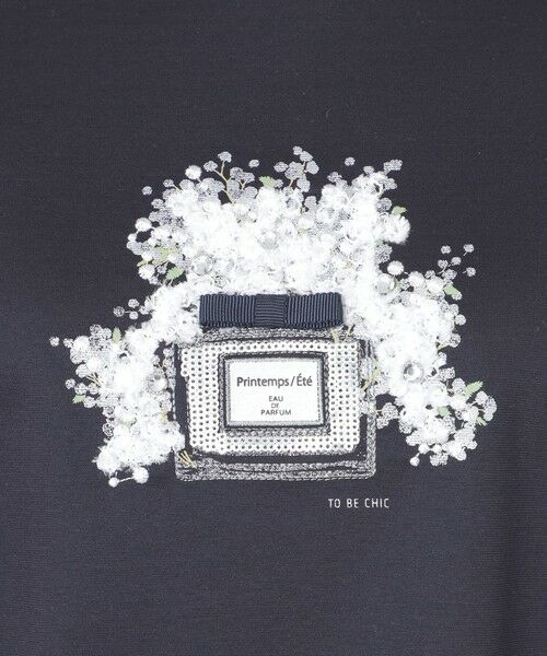 TO BE CHIC / トゥー ビー シック カットソー | ミモザパフュームモチーフ カットソー | 詳細8