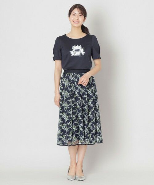 TO BE CHIC / トゥー ビー シック カットソー | ミモザパフュームモチーフ カットソー | 詳細2