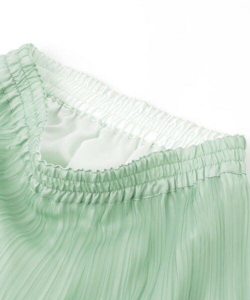 TO BE CHIC / トゥー ビー シック ロング・マキシ丈スカート | トランスパレントプリーツ スカート | 詳細7