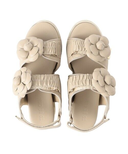 TO BE CHIC / トゥー ビー シック スニーカー | カメリアモチーフ サンダル | 詳細3