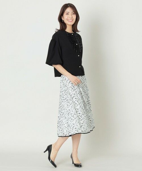 TO BE CHIC / トゥー ビー シック マフラー・ショール・スヌード・ストール | ミニフリルボレロ | 詳細1