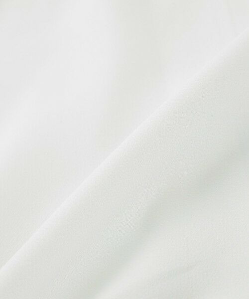 TO BE CHIC / トゥー ビー シック ノーカラージャケット | ジョーゼット ショートブルゾン | 詳細9