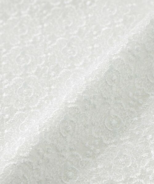 TO BE CHIC / トゥー ビー シック ブルゾン | フラワー刺しゅうコンビ ボレロ | 詳細9