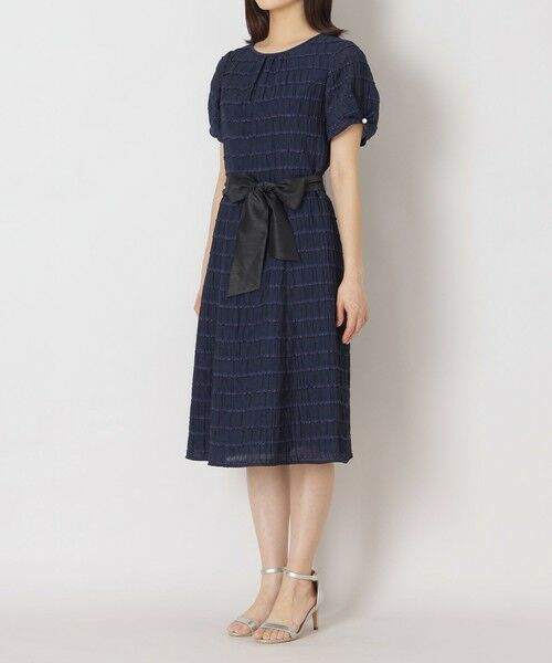 TO BE CHIC / トゥー ビー シック ロング・マキシ丈ワンピース | ジャカードタック ワンピース | 詳細4