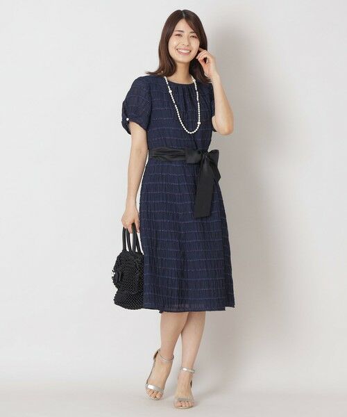 TO BE CHIC / トゥー ビー シック ロング・マキシ丈ワンピース | ジャカードタック ワンピース | 詳細2