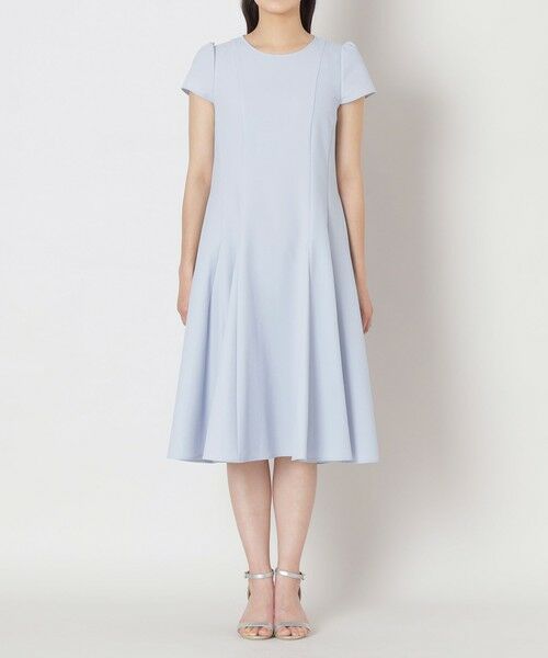 TO BE CHIC / トゥー ビー シック ロング・マキシ丈ワンピース | シアサッカー パネルワンピース | 詳細3