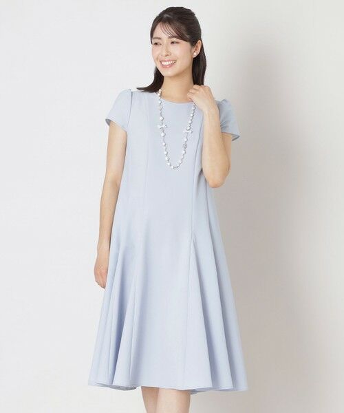 TO BE CHIC / トゥー ビー シック ロング・マキシ丈ワンピース | シアサッカー パネルワンピース | 詳細10