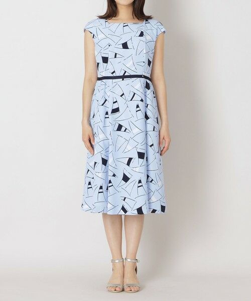 TO BE CHIC / トゥー ビー シック ロング・マキシ丈ワンピース | セイルプリント ワンピース | 詳細4