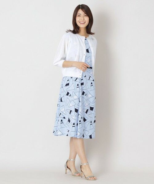 TO BE CHIC / トゥー ビー シック ロング・マキシ丈ワンピース | セイルプリント ワンピース | 詳細2